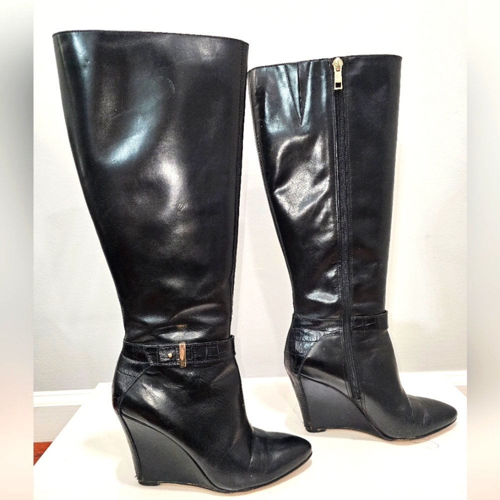 Ann Taylor Finely Wedge Boot